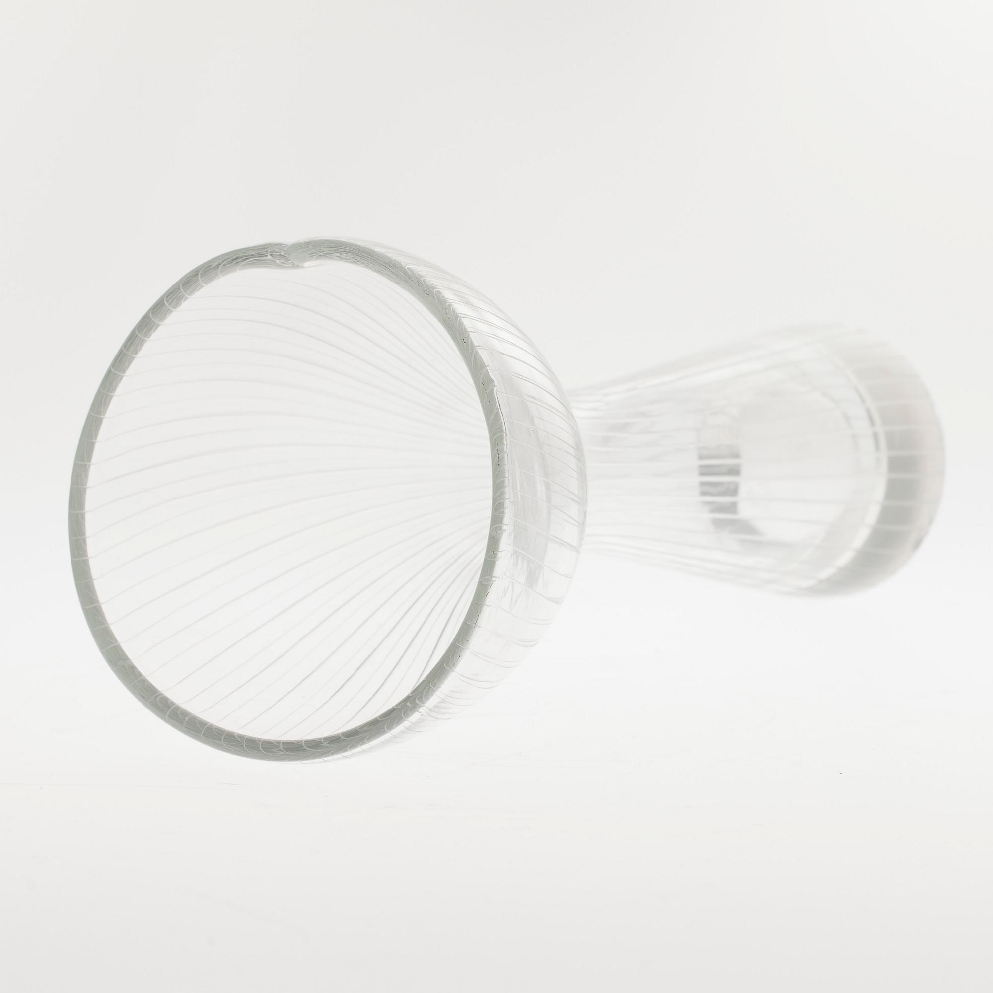 VAS, glas, signerad Tapio Wirkkala, Iittala -55.