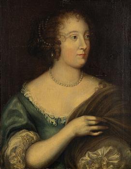 Antonis van Dyck, In the manner of, Woman with a Pearl Necklace.