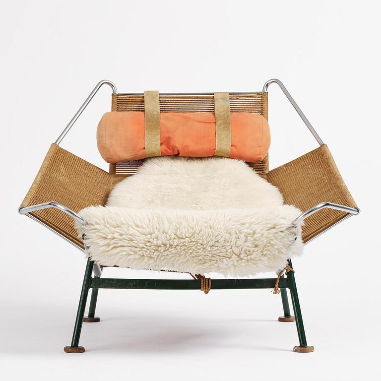 Hans J. Wegner, a "Flag Halyard" chair, Getama, Denmark, 1950s-60s.