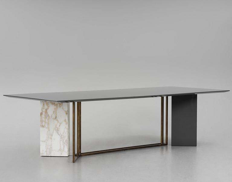 Andrea Parisio, matbord, "Plinto Rectangular", Meridiani, Italien, efter 2015.