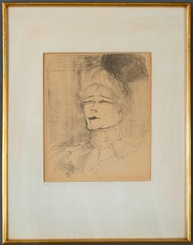 Henri de Toulouse-Lautrec, "JEANNE GRANIER, 1895".