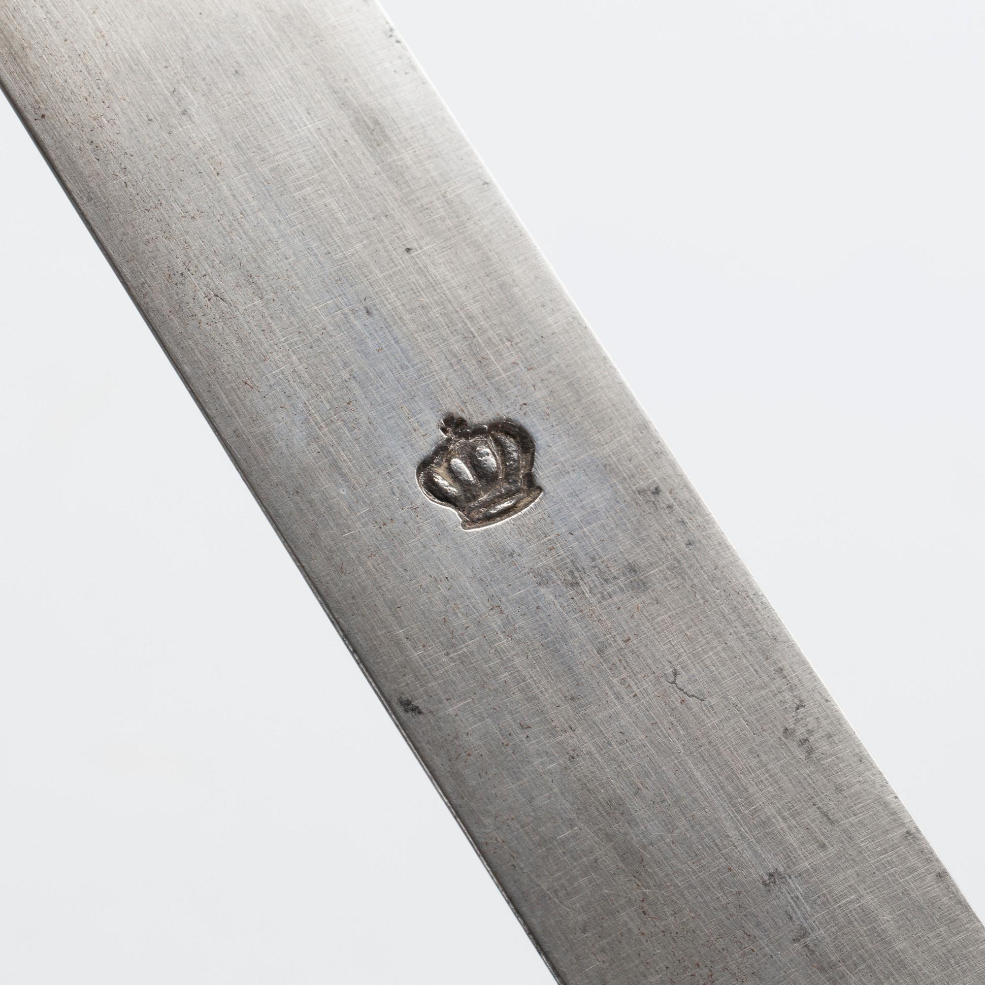 HUGGARE, för flottan, Svensk m/1849 (ENGELSK MODELL 1804).