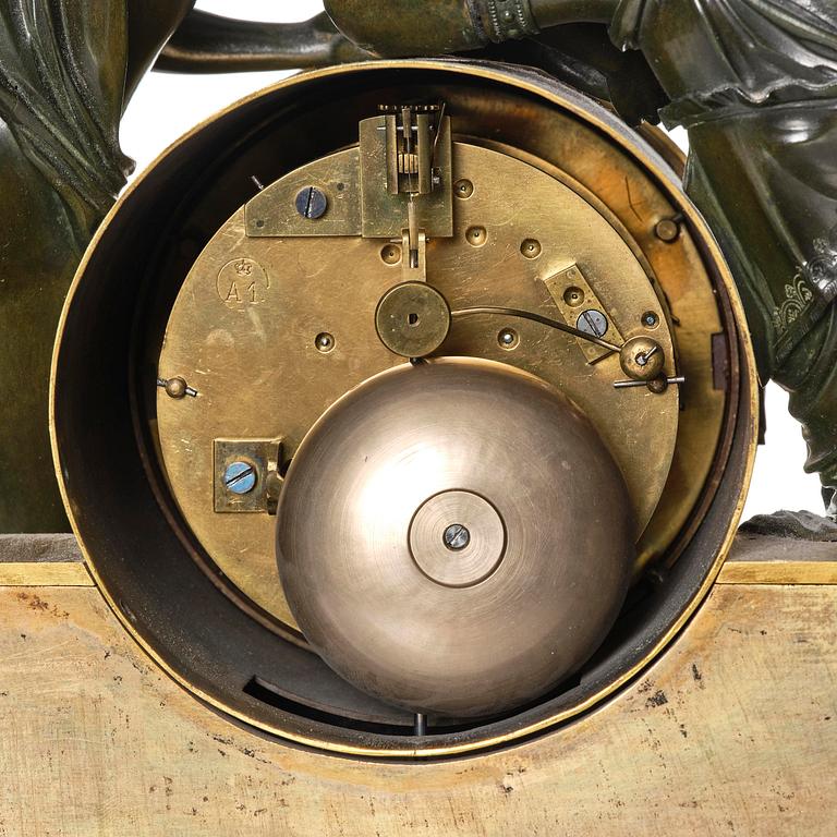 Bordspendyl, Parisarbete, omkring år 1800, Directoire.