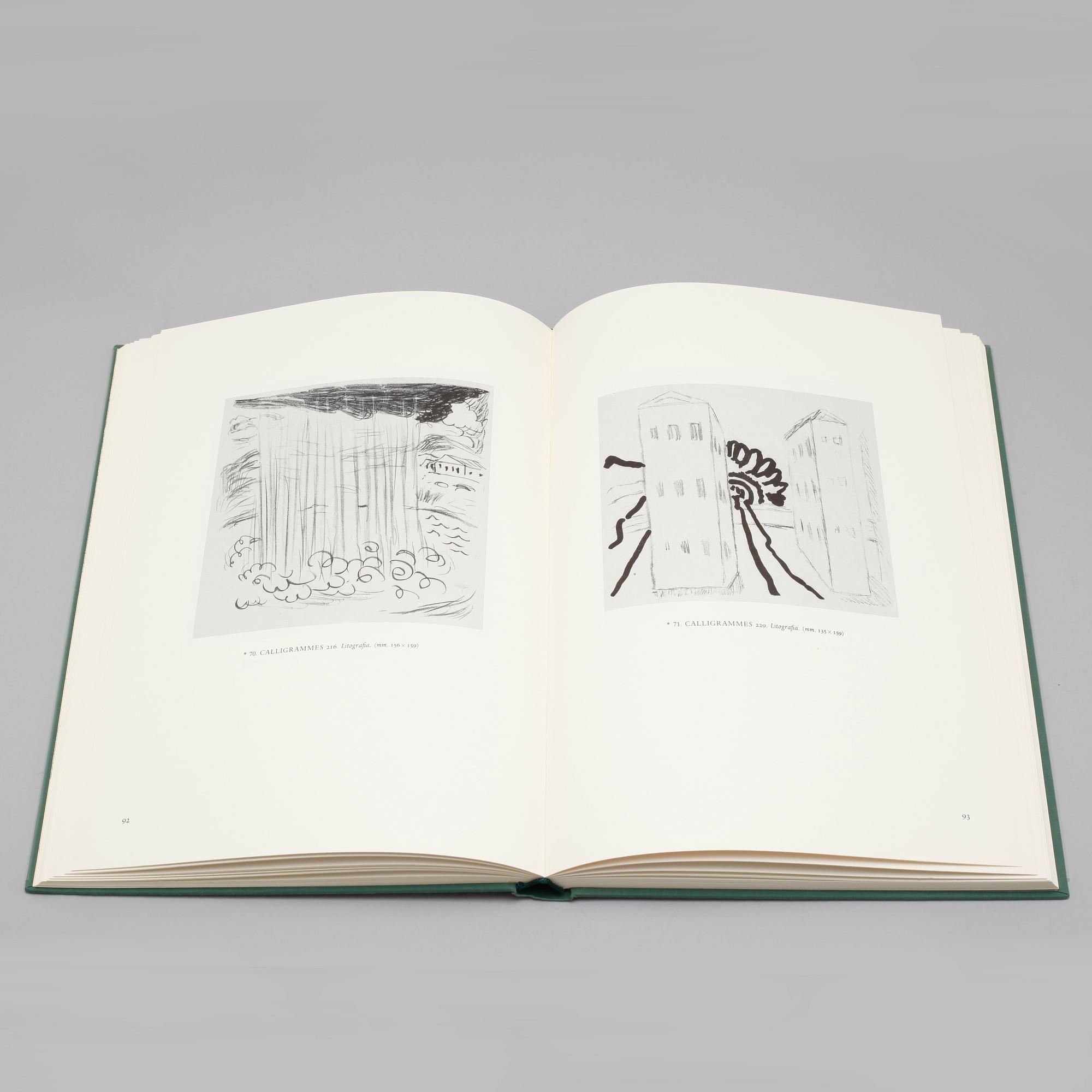 A book by Alfonso Ciranna, "Giorgio de Chirico", numbered 195/1500, Italy, 1969.