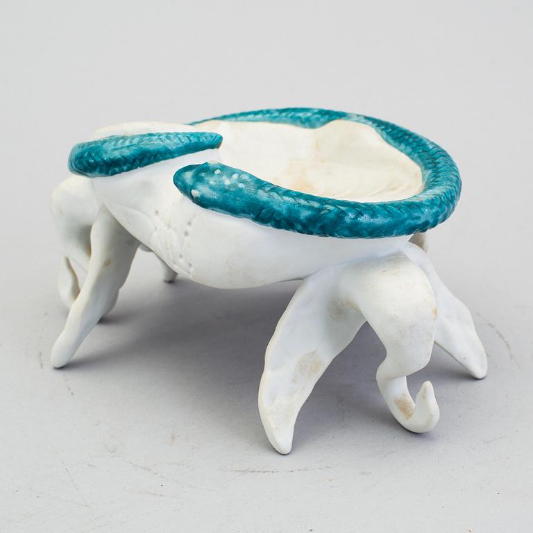 SALVADOR DALÍ, a porcelaine ashtray, Teissonniere-Limoes, for Air India.