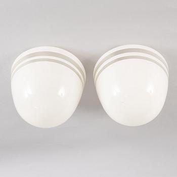 Harald Notini,  a pair of ceiling lamps, version of model "10148", Arvid Böhlmark's Lamp Factory, 1930s.