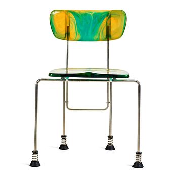 59. Gaetano Pesce, a "Broadway", chair, produced by Bernini, Italy, 1993.