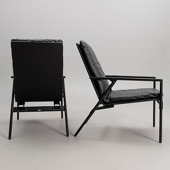 RICHARD SAPPER, A PAIR OF CHAIRS. "Nena", B & B Italia.