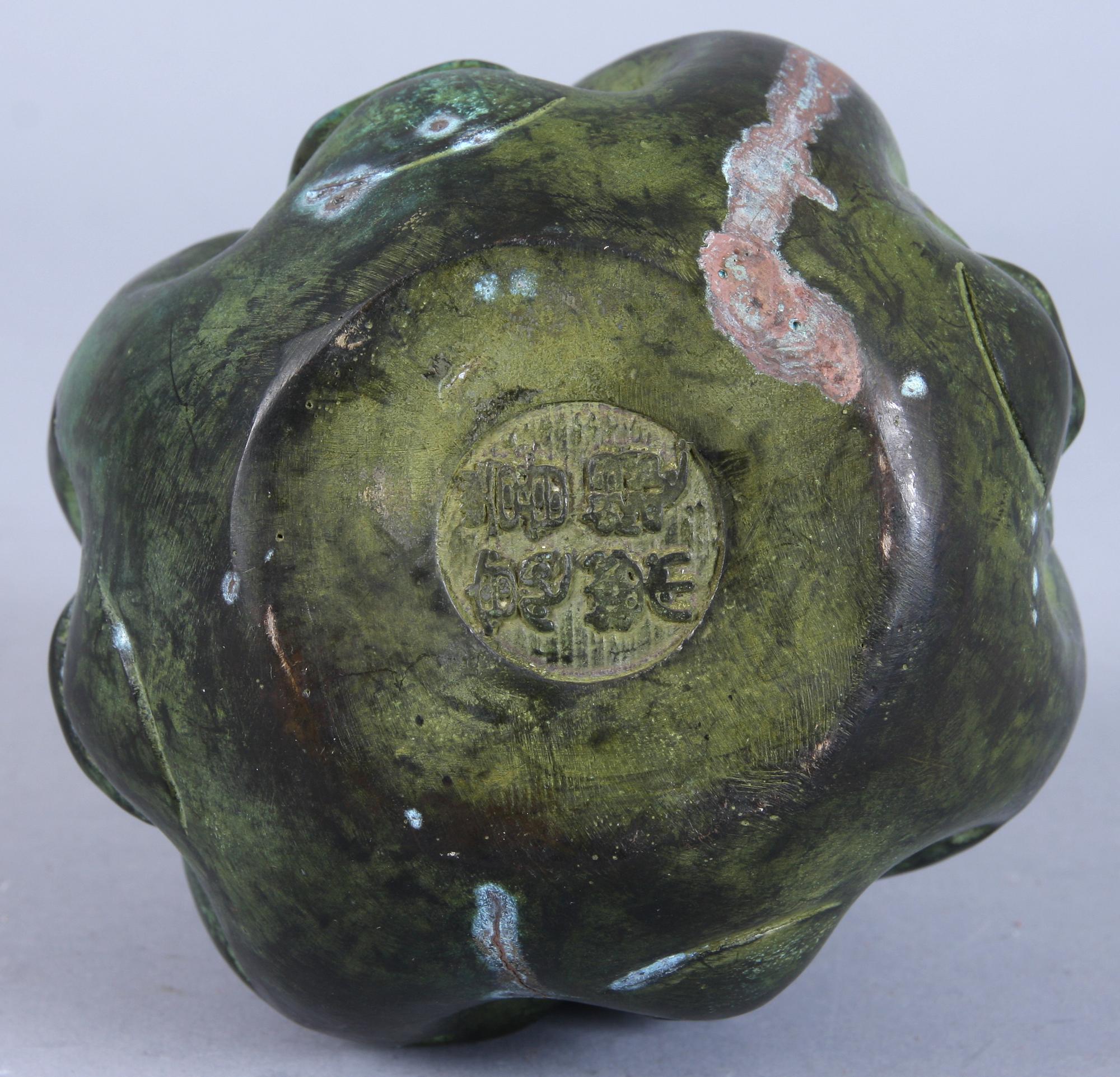 SKULPTUR, brons, Kina, 1900-tal.