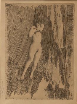 Anders Zorn, "På sanden".