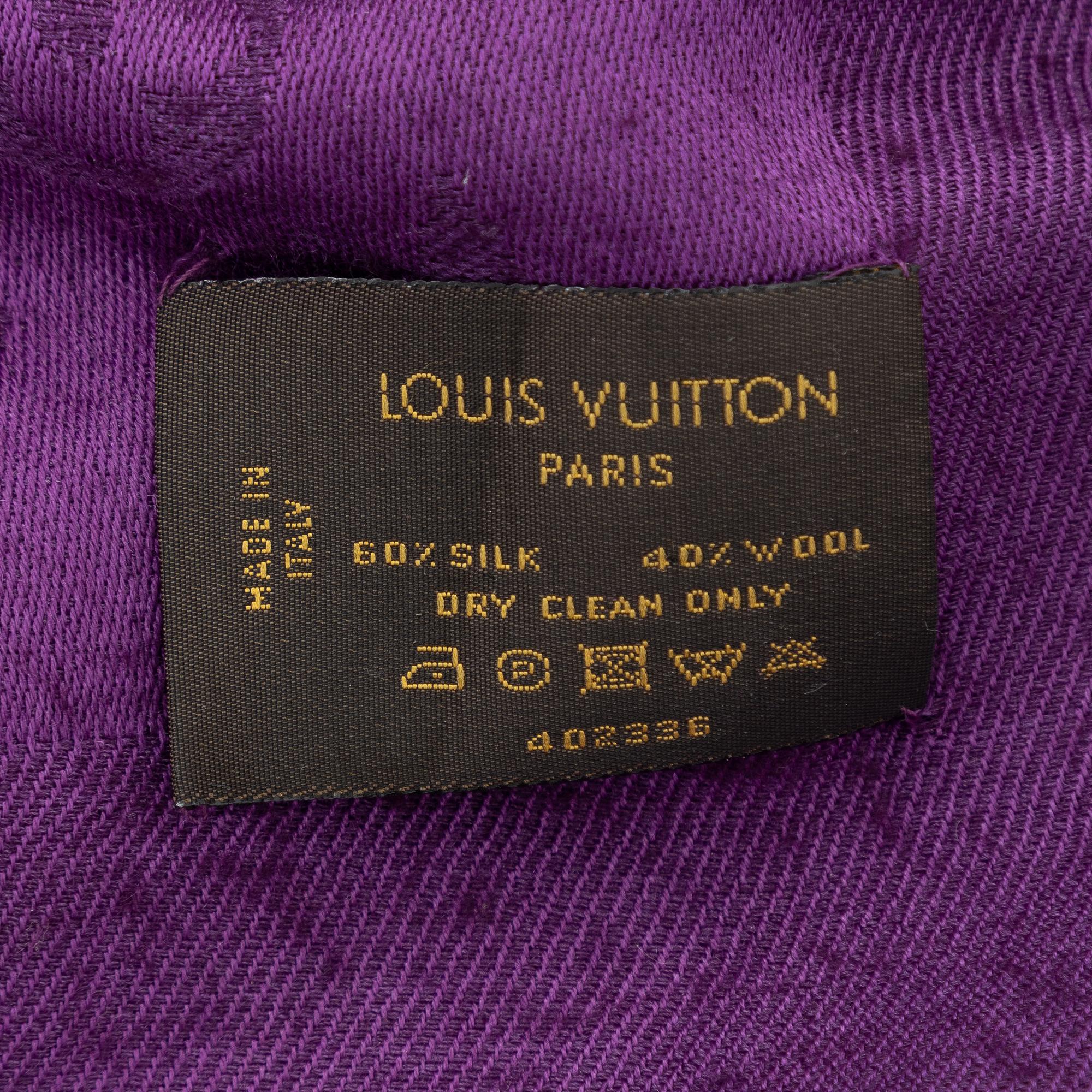 Louis Vuitton, shawl, "Monogram Shawl".