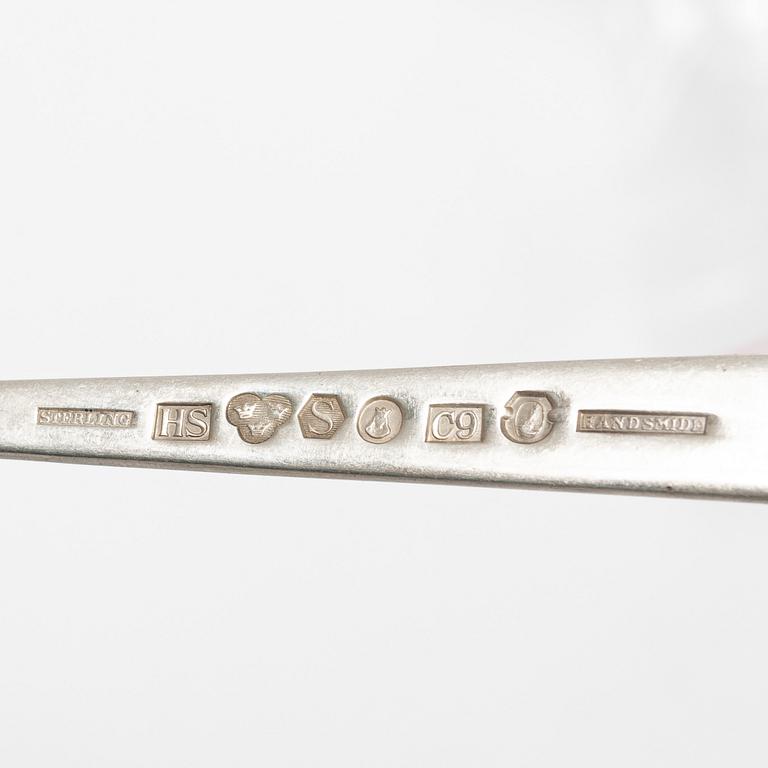 29 pieces of cutlery, various models, silver, including Anders Ulfsberg, 18th-19th century.