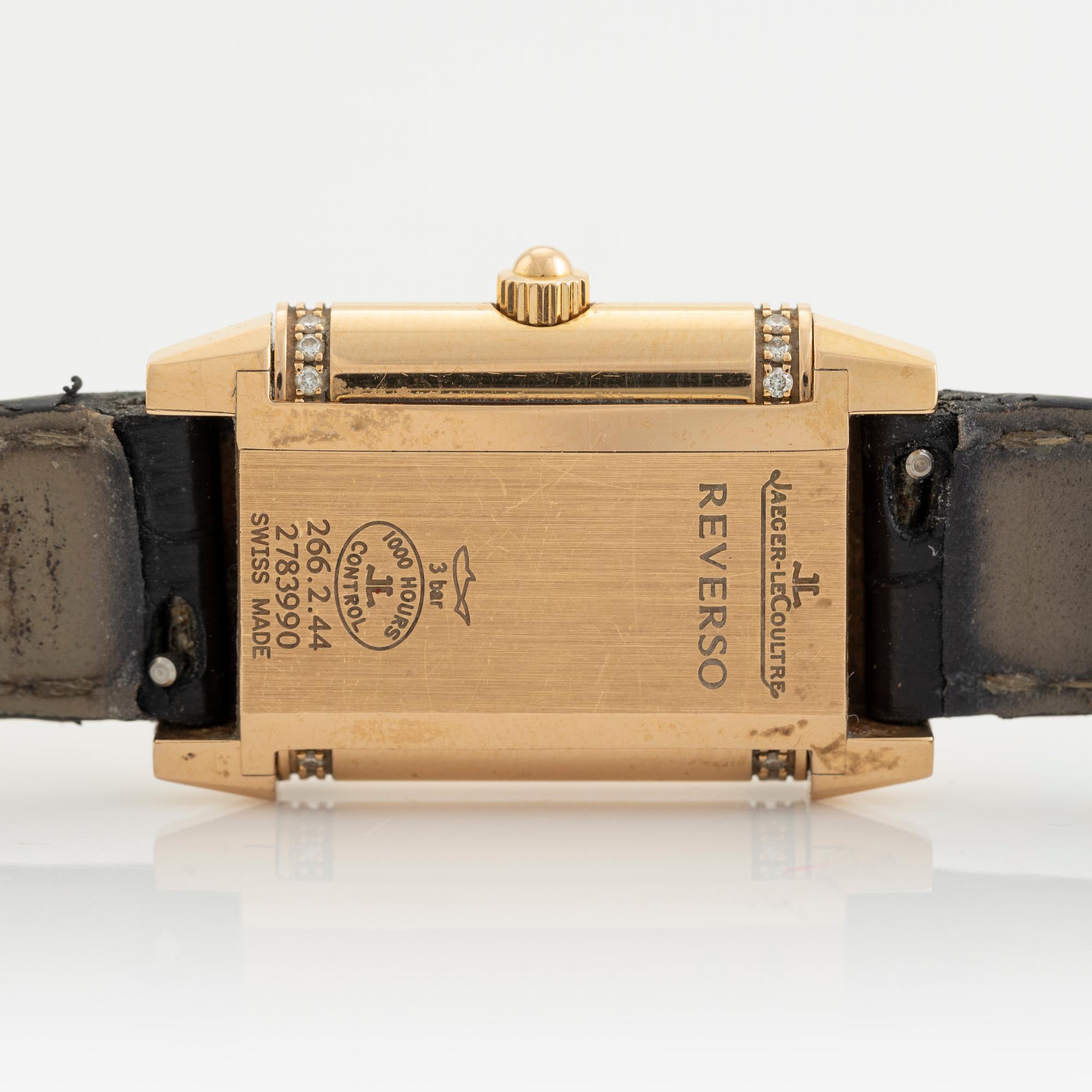 Jaeger-LeCoultre, Reverso Duetto, armbandsur, 21 x 28,5 (33) mm.