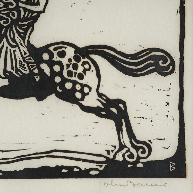 John Bauer, "Riddaren Rider".