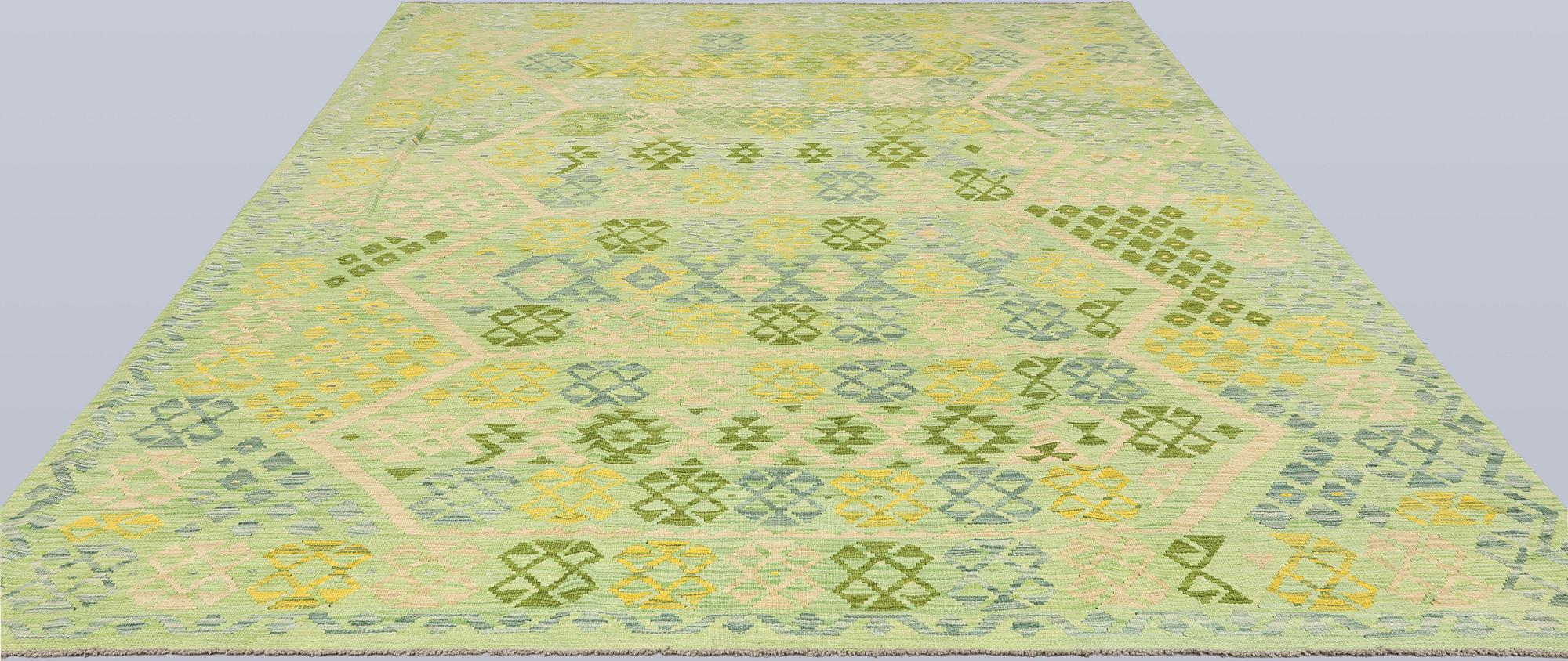 A Kelim carpet, 361 x 258 cm.