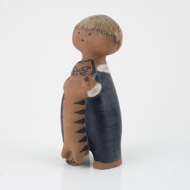 Lisa Larson, two stoneware figurines, Gustavberg.