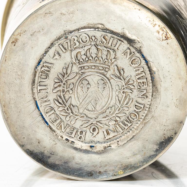 Bägare, silver, Königsberg, omkring år 1800.