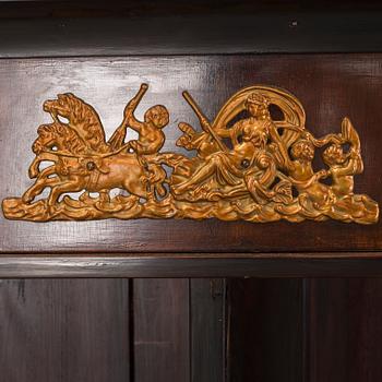 A mid 1800s Empire bookcase.