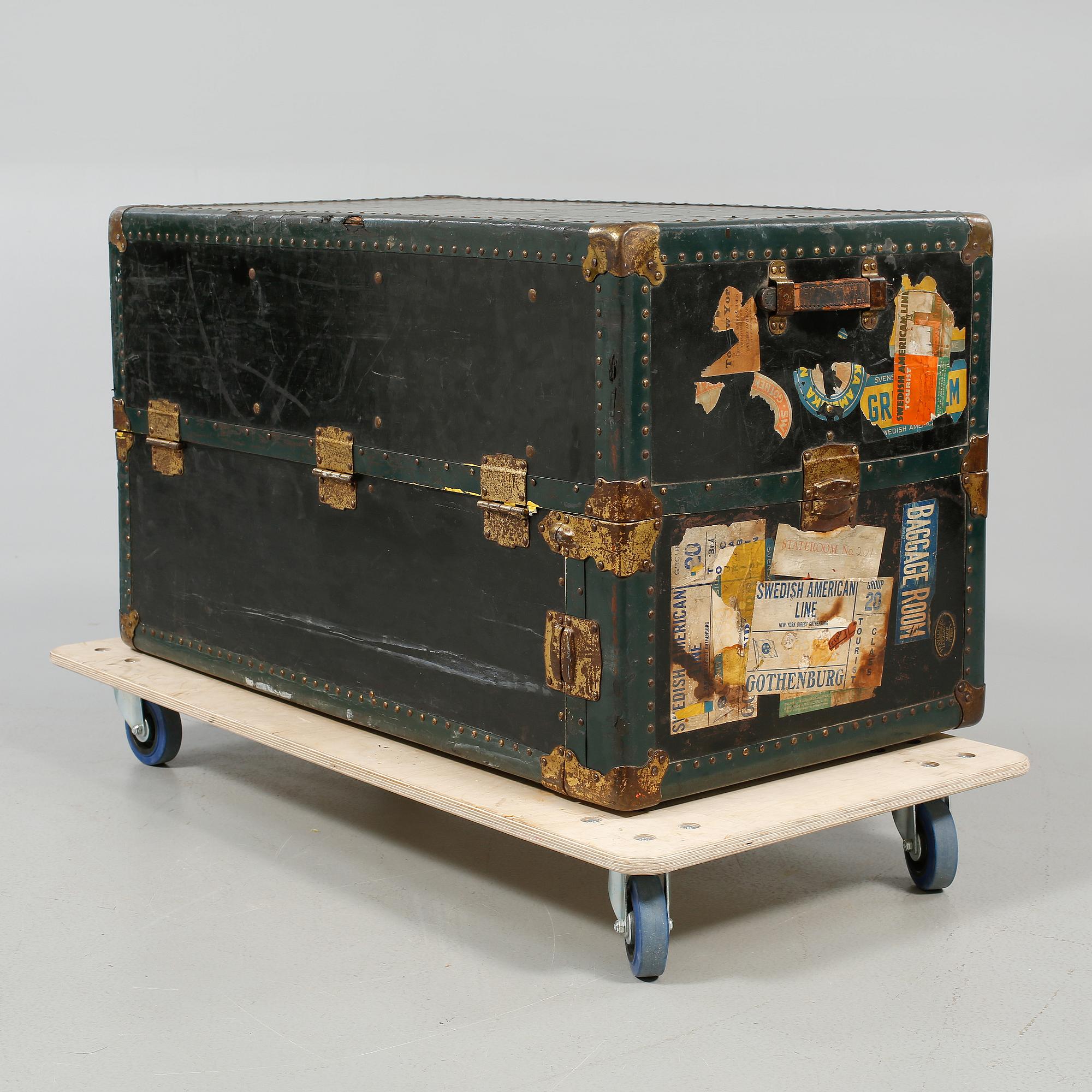 RESEKOFFERT, Newark Trunk Co, USA, 1900-talets första hälft.