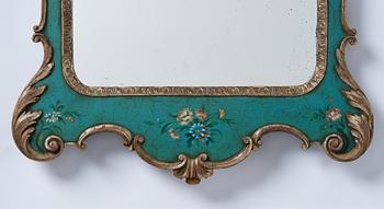 A Baroque style mirror, Southern Europe, first half of the 20th Century.