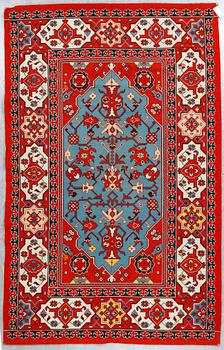 MATTA, broderad, Frankrike sannolikt, ca 264x167 cm.