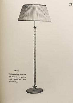 Bertil Brisborg, a pair of floor lamps model "32122", Nordiska Kompaniet, 1940s-50s.