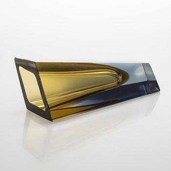 Kaj Franck, a 'Prisma' vase, signed K. Franck, Nuutajärvi Notsjö -63.