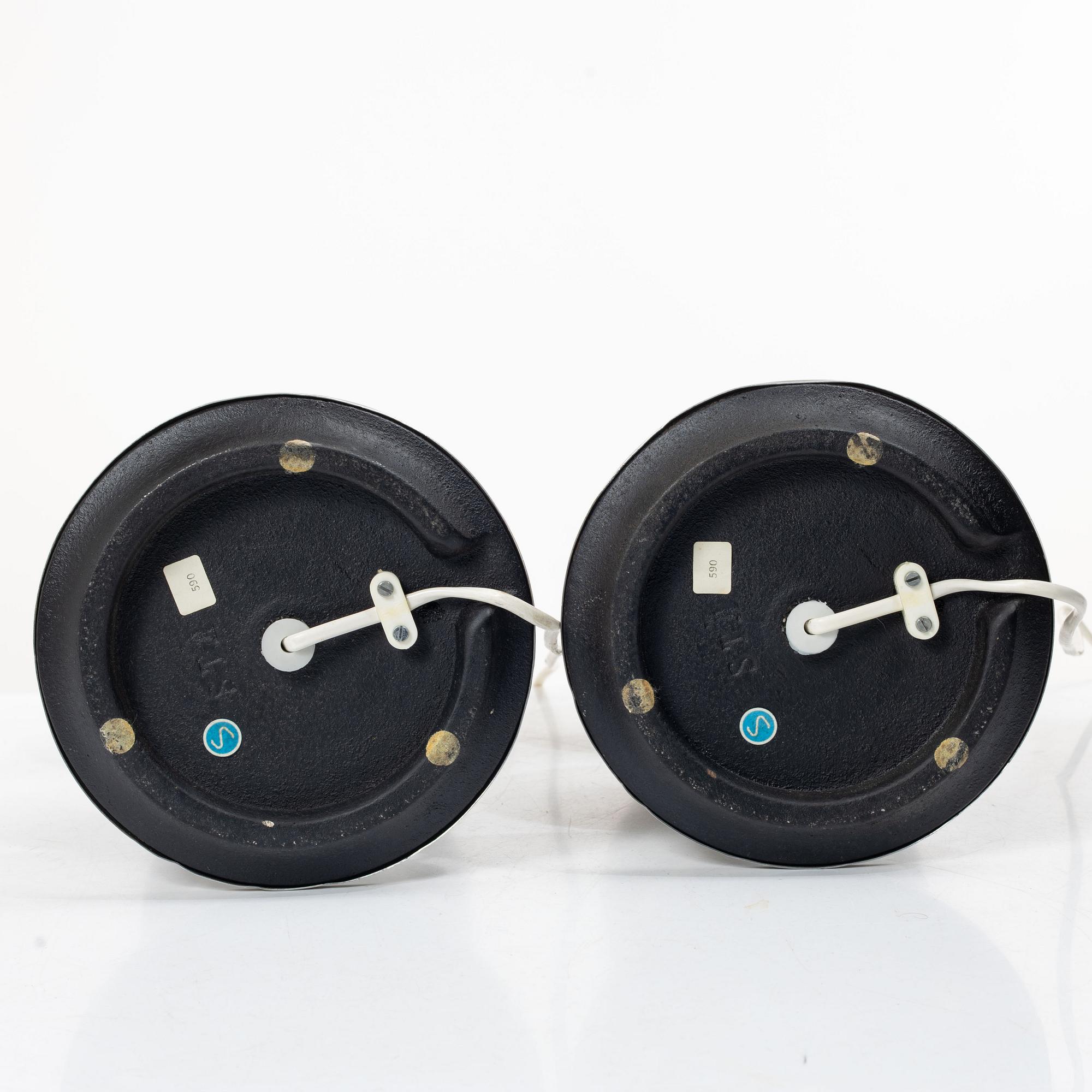 A pair of table lamps, Stilarmatur, second half of the 20th century.