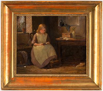 Johannes Raphael Wehle, oil on canvas, signed.
