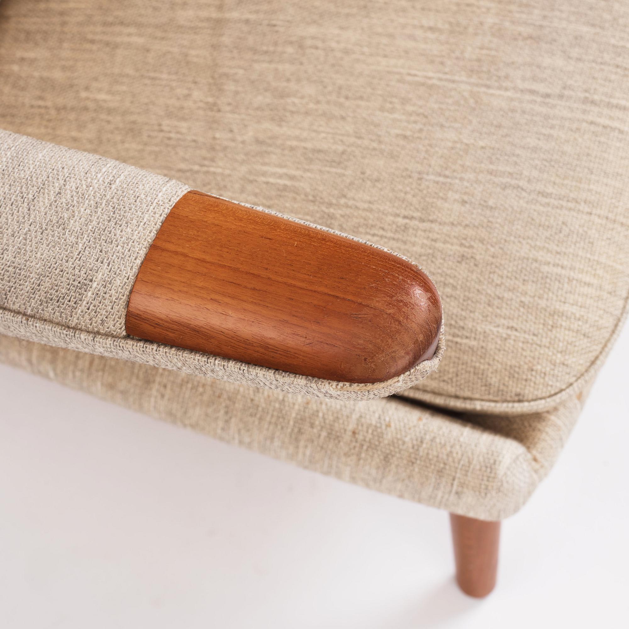 Hans J. Wegner, fåtölj, "Bamse", AP-stolen, Danmark 1950-60-tal.