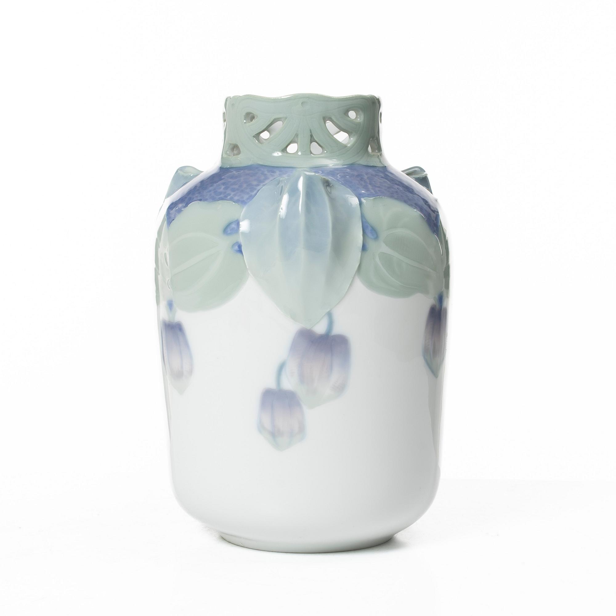 Nils Emil Lundström, vas, jugend, Rörstrand, tidigt 1900-tal.