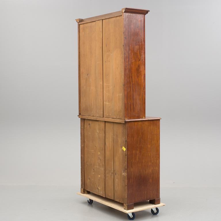 SKÅP, mahogny, 1800-talets andra hälft.
