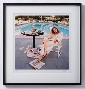 Terry O'Neill, "Faye Dunaway, Hollywood, 1977".