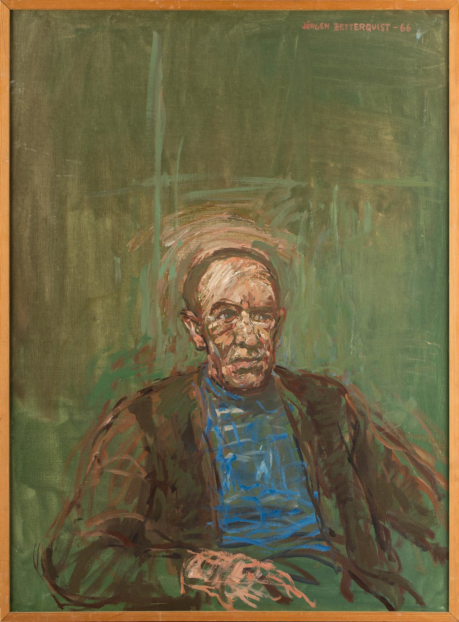 JÖRGEN ZETTERQUIST, olja på duk, signerad och daterad -66.