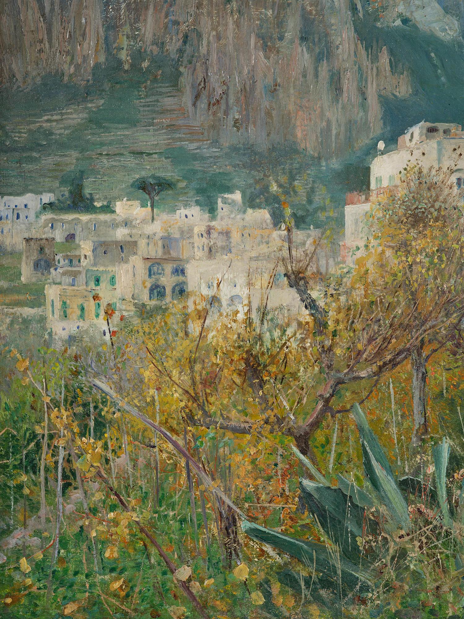 Anshelm Schultzberg, Scene from Capri.