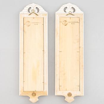 A pair of 'Regnaholm' mirror sconces, IKEA's 18th-century series, 1990s.