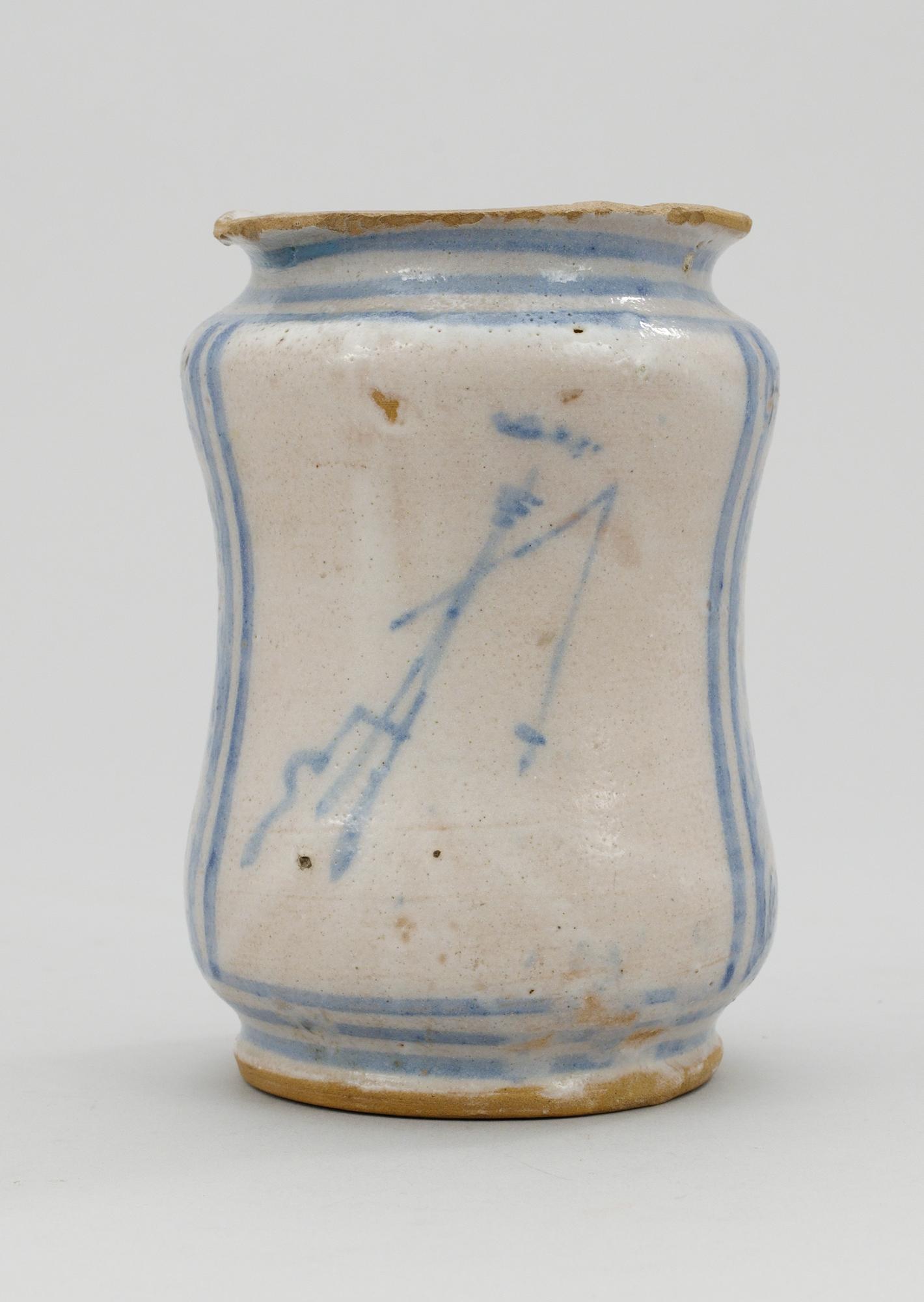 APOTEKSKRUS, fajans, 1700-tal.