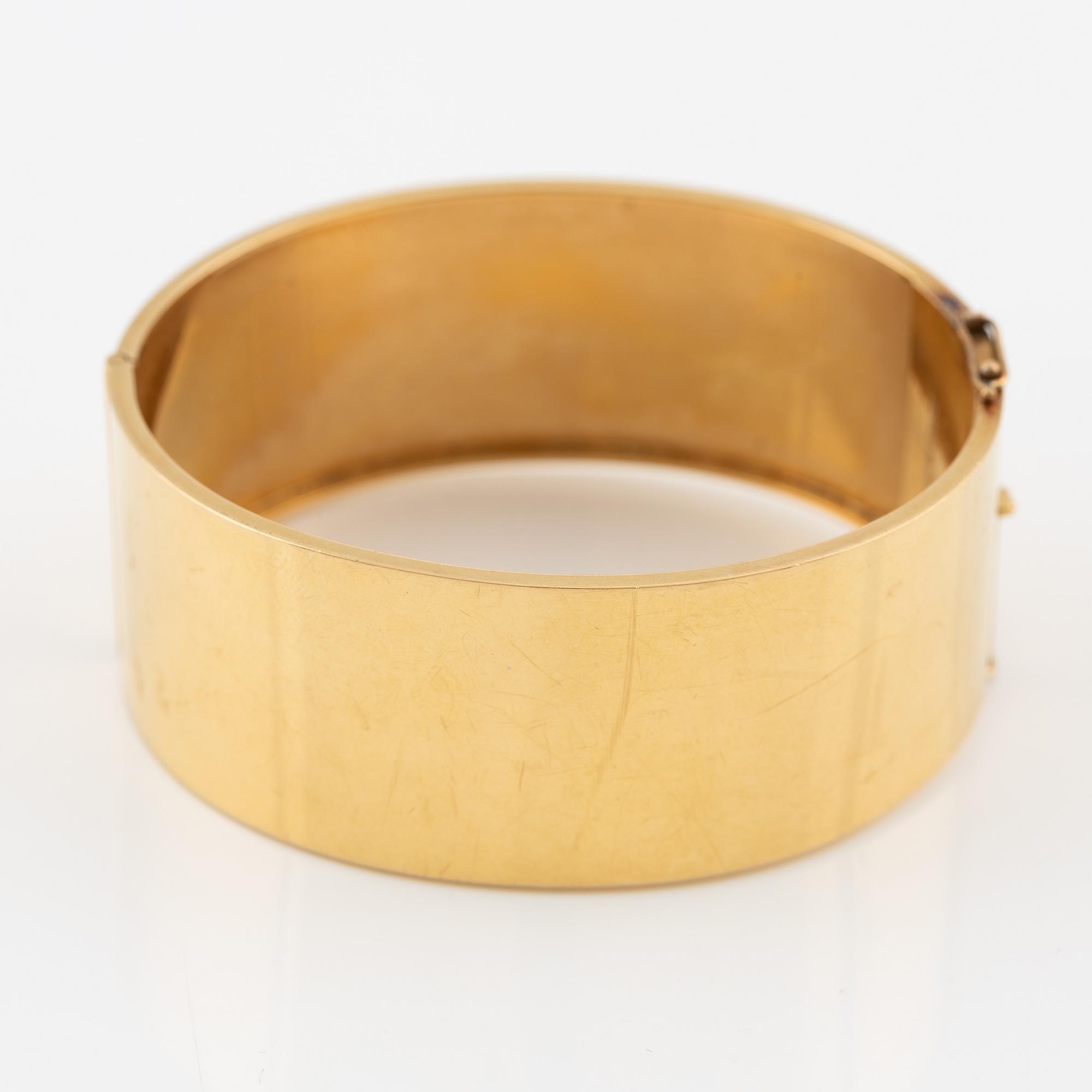 Bracelet, 18K gold, GVH, Guldvaruhuset Aktiebolag Stockholm  1962.