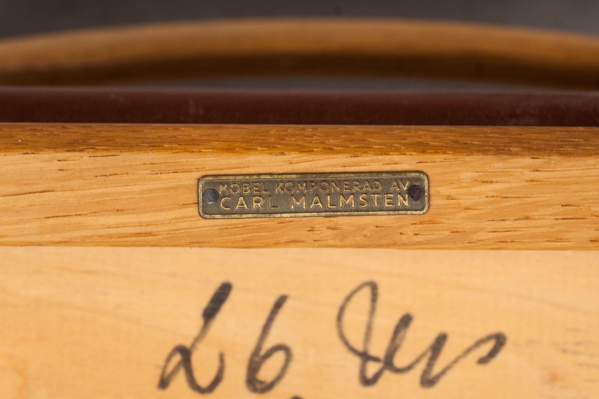 STOLAR, 4 st, "Calmare Nyckel", design Carl Malmsten.