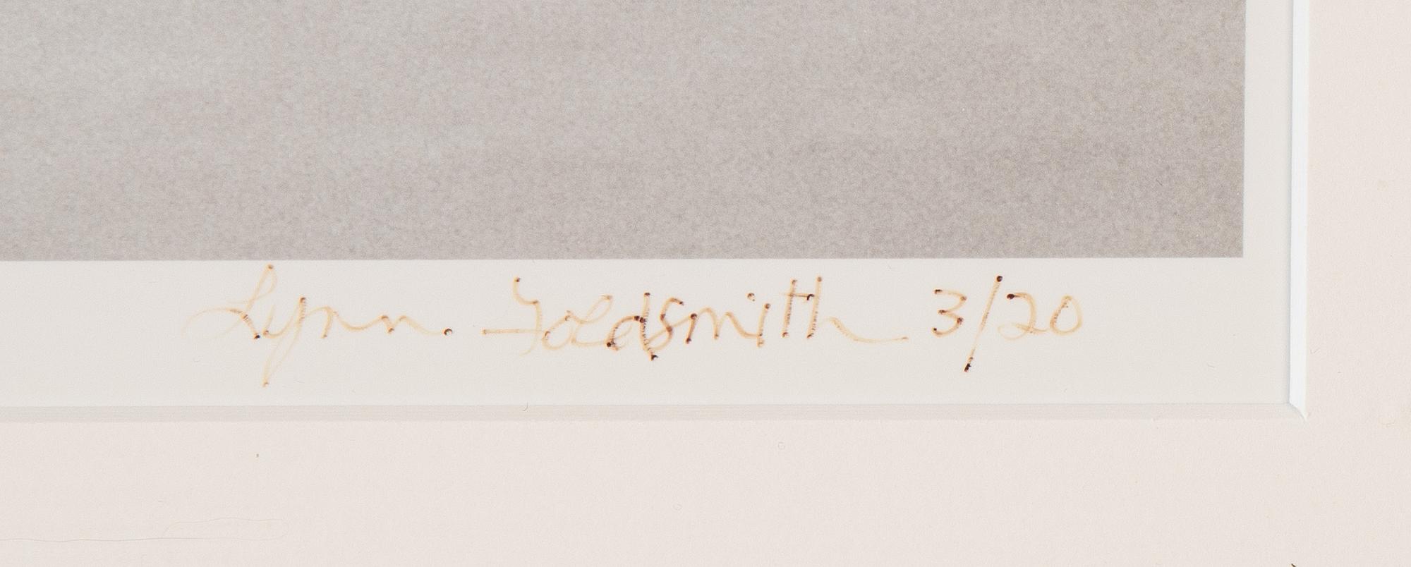 Lynn Goldsmith, photograph signed and numbered 3/20.