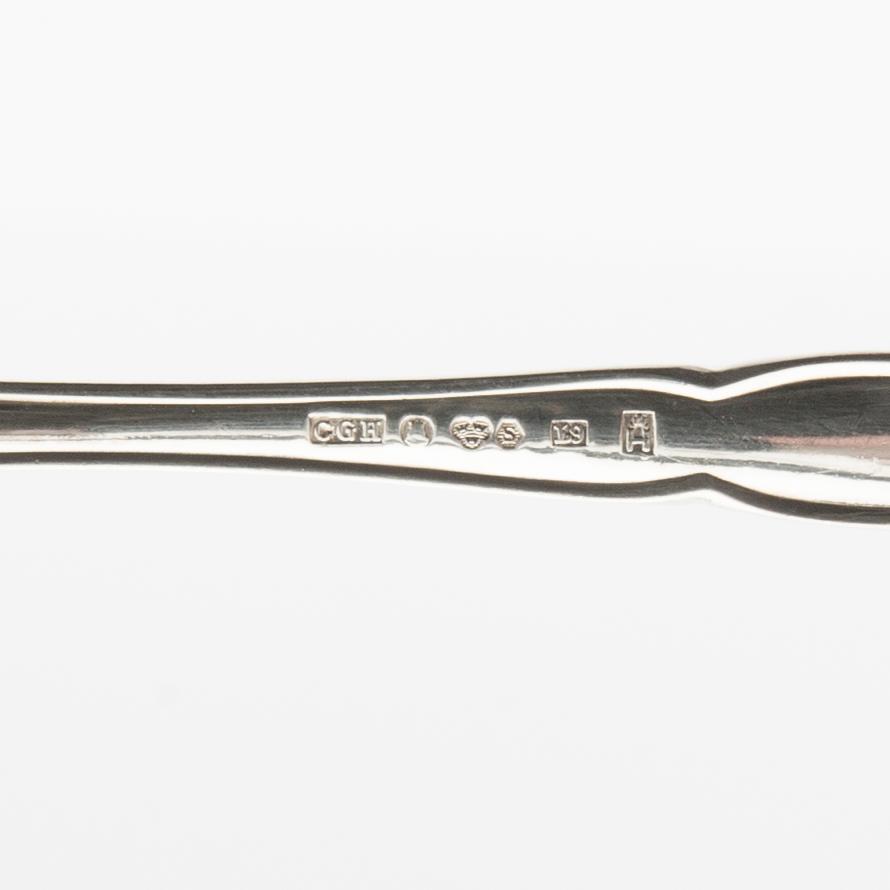 Cutlery 18 dlr silver CG Hallberg/Goldsmith House Stockholm 1950s - 60s.