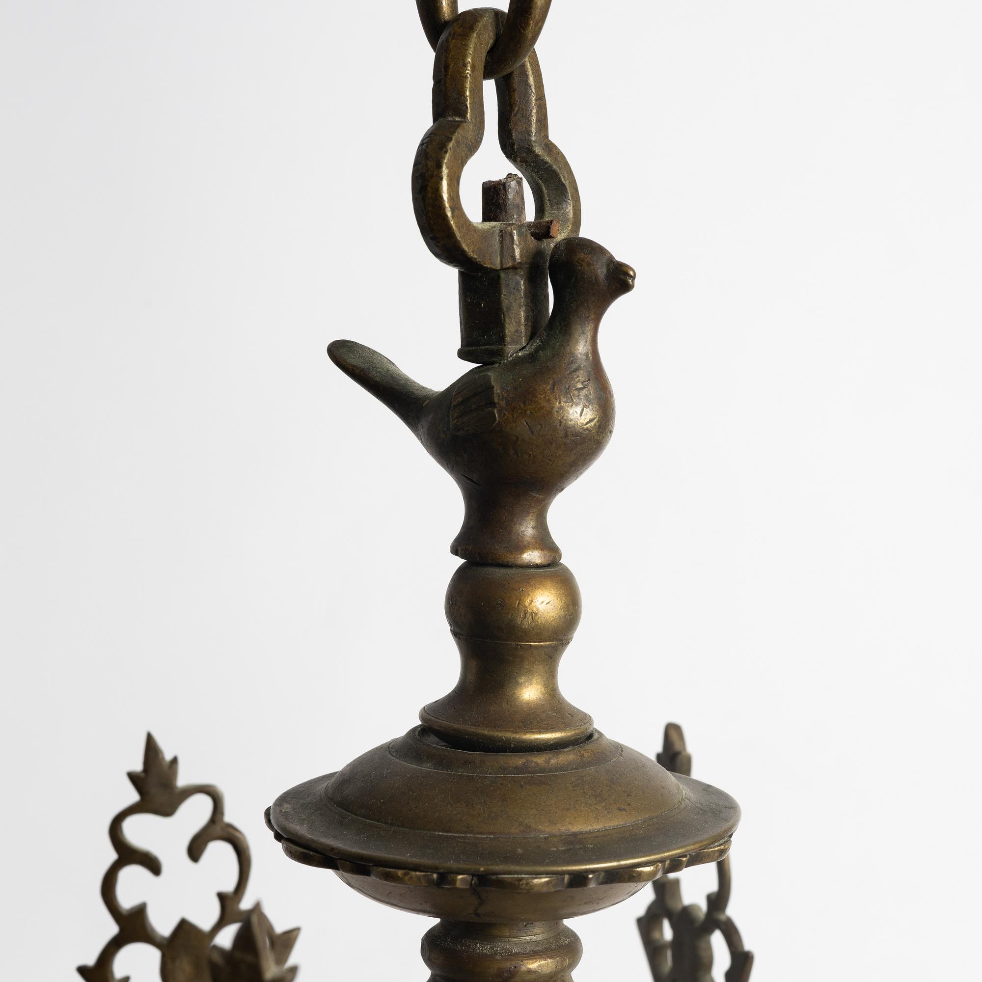 Ljuskrona, barockstil, 1800-tal.