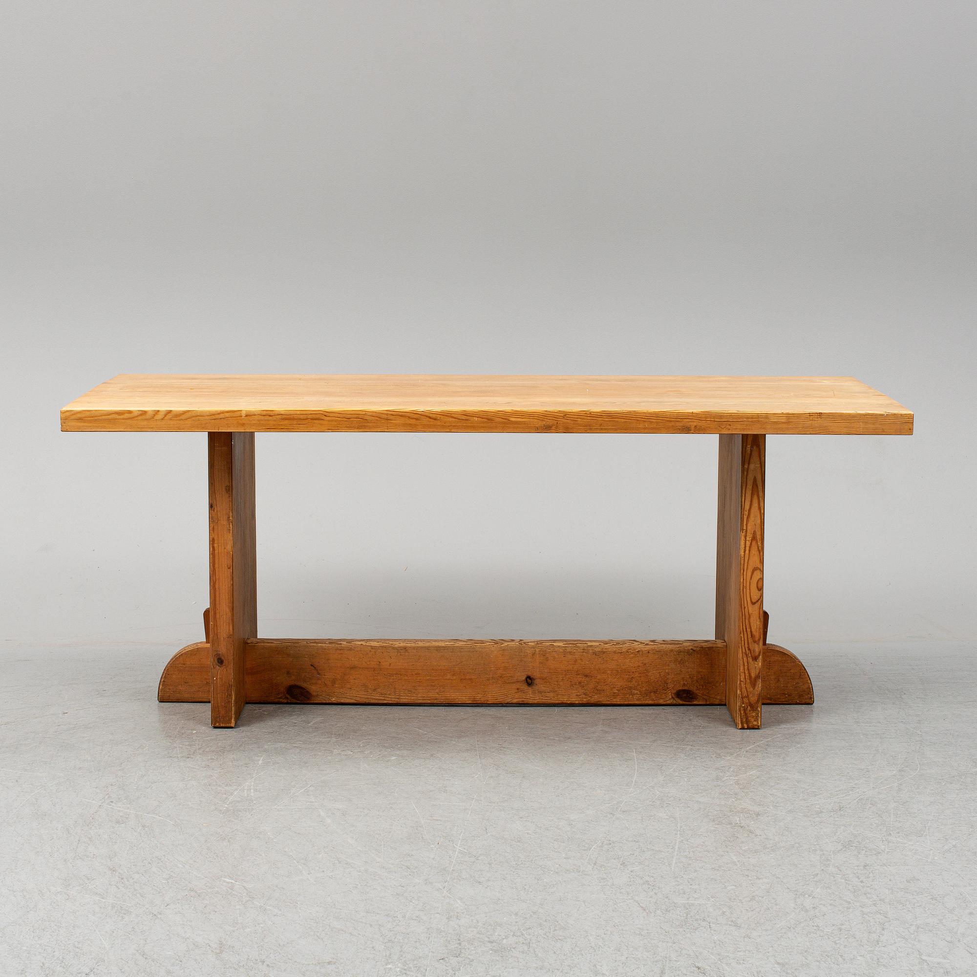 AXEL EINAR HJORTH, a 'Lovö' table, 1930's.