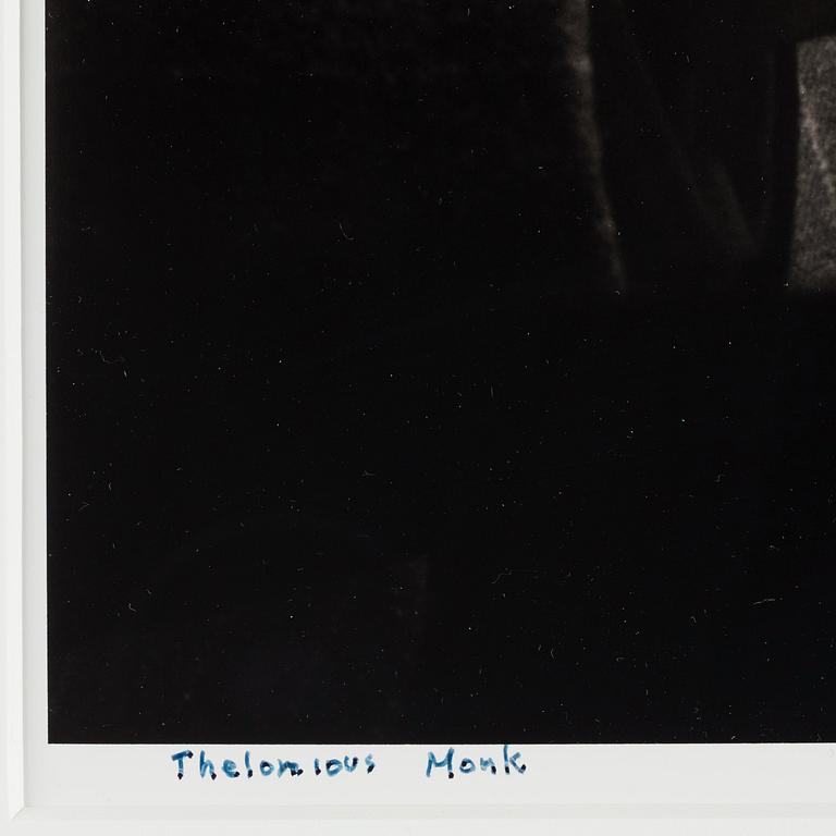 William Gottlieb, "Thelonius Monk", 1940s.