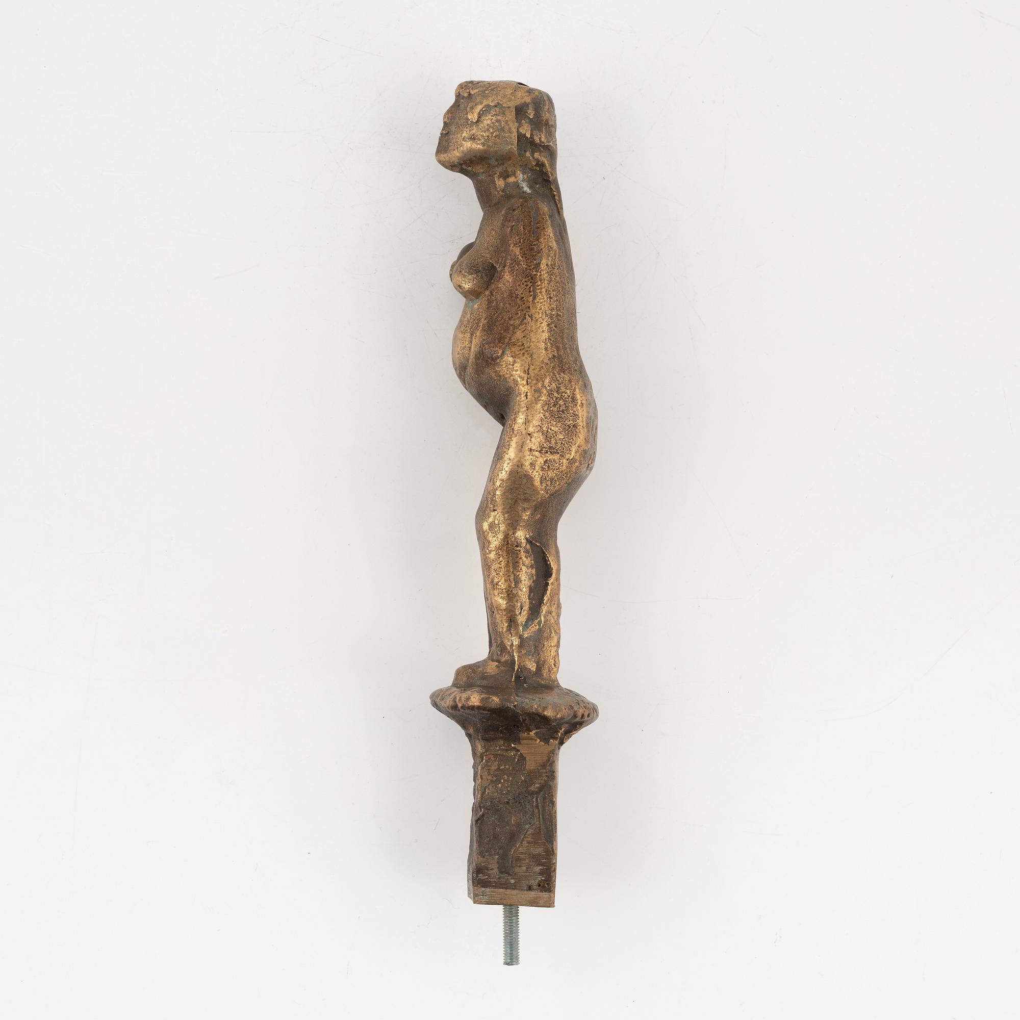 Bror Marklund, sculpture, unsigned, brons, height 24 cm.