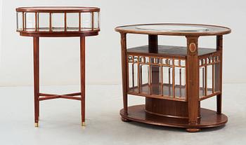 An Alfred Grenander Art Nouveau mahogany tea or smoke table, Germany ca 1909.