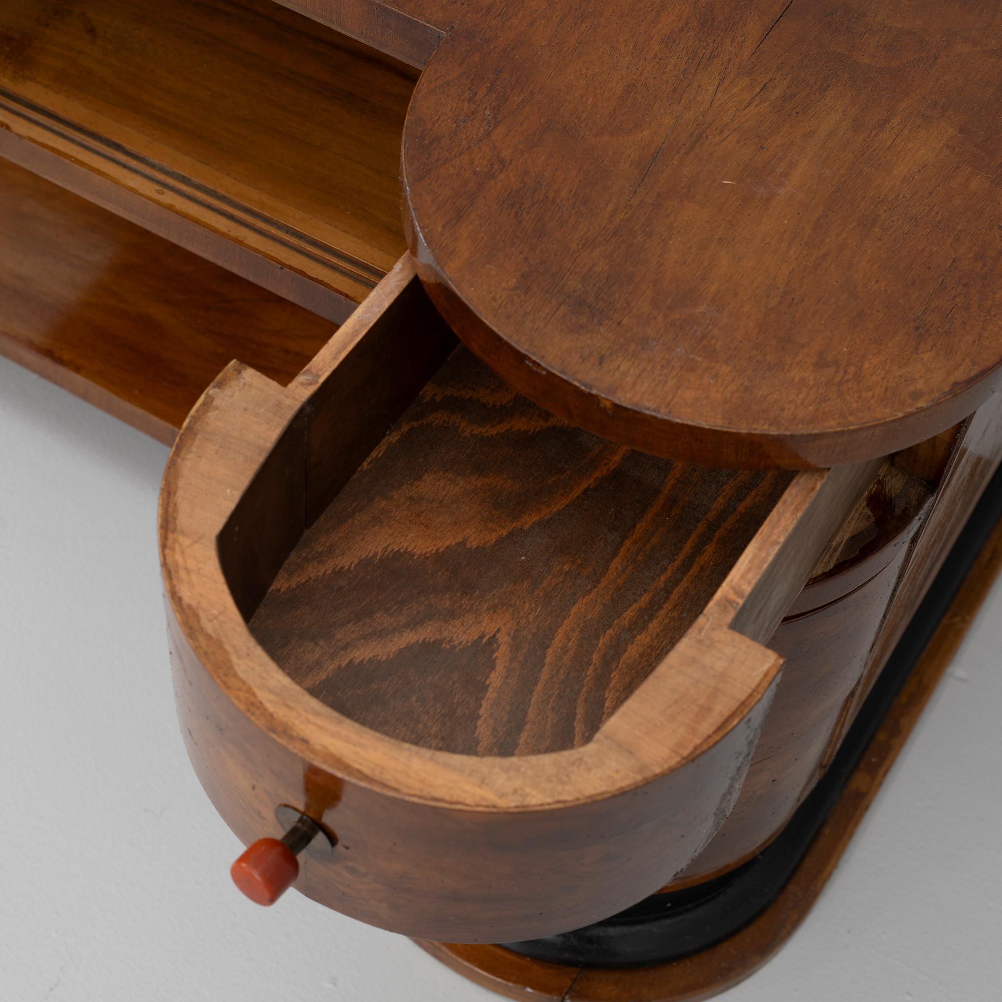 Hallmöbel, art deco, 1930/40-tal.