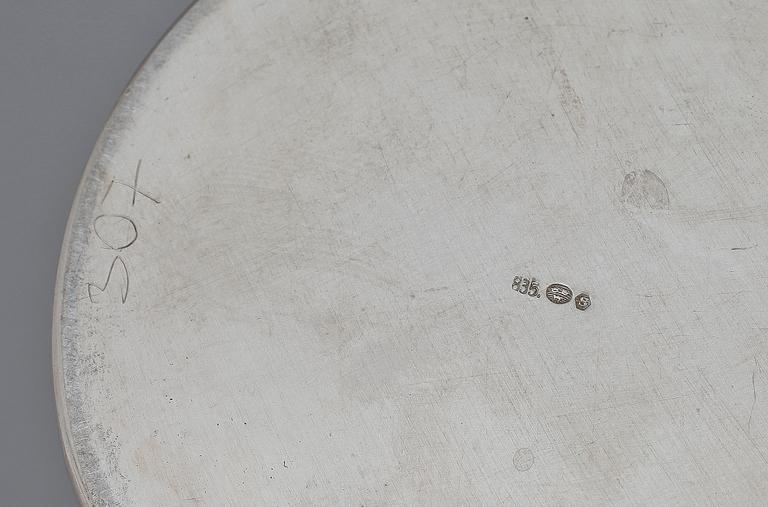 VAS, silver, svenska importstämplar. 1900-talets andra hälft. Vikt ca  270 gram.