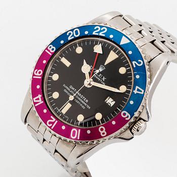 Rolex, GMT-Master, "Pointed Crown Guards, Fuchsia".