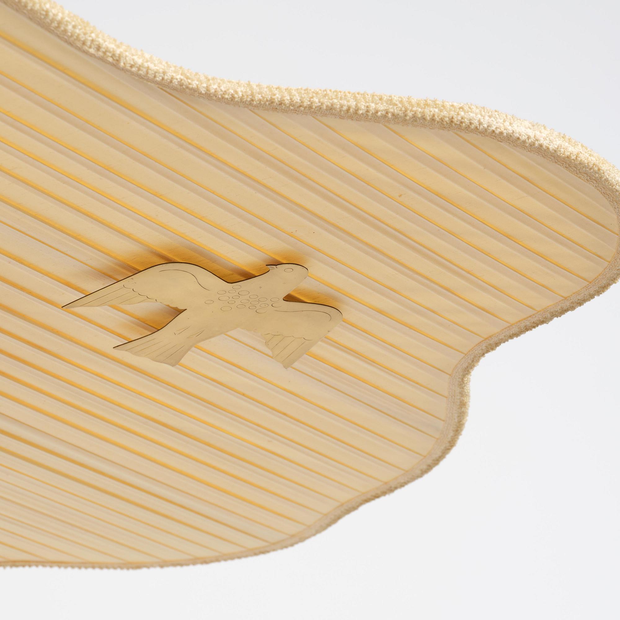 Hans Bergström, plafond, "Molnet", ateljé Lyktan, Åhus, 1940-50-tal.
